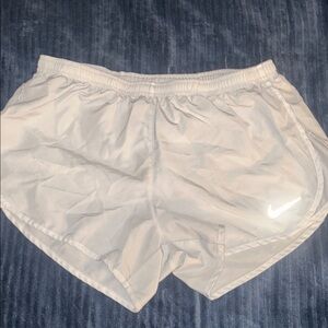 Nike Women's Light Gray Athletic Shorts